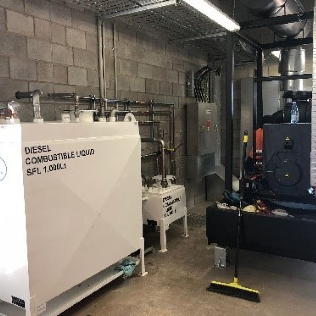 Generator and Fuel System Install